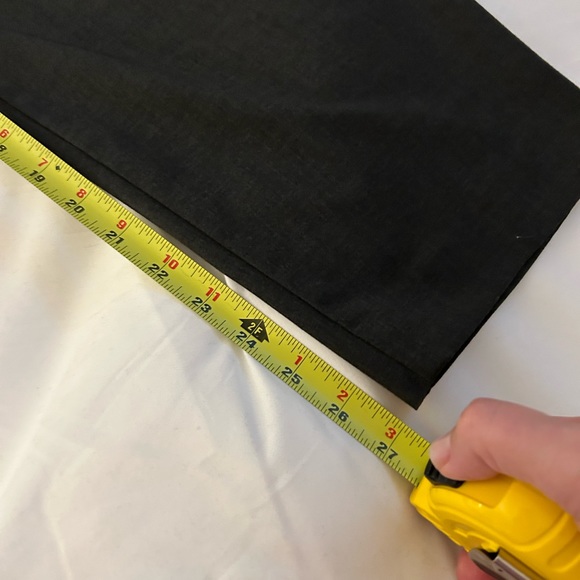 Zara charcoal dark grey pleated dress pants - Picture 10 of 11